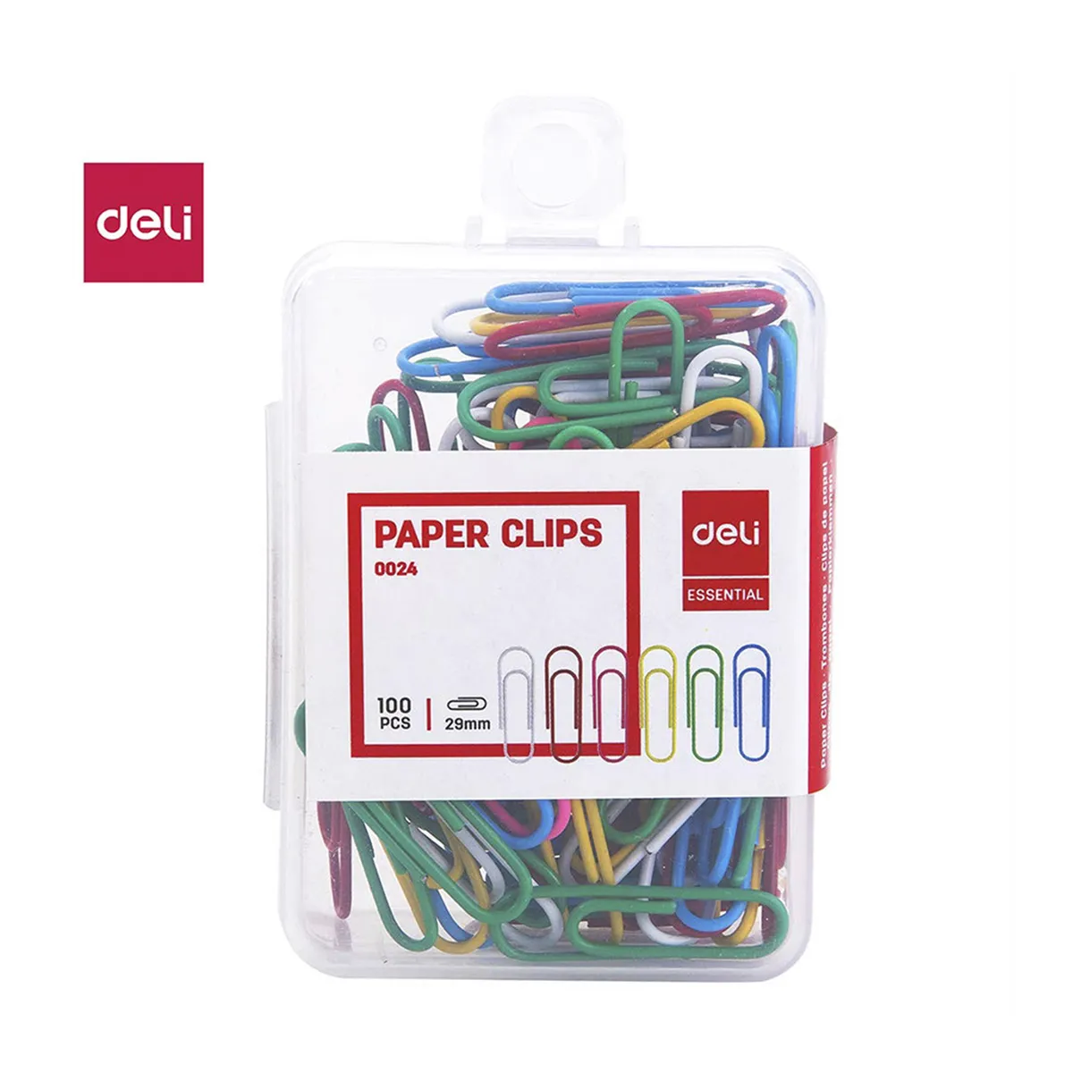 Deli Paper Clip 29mm (100 pcs)